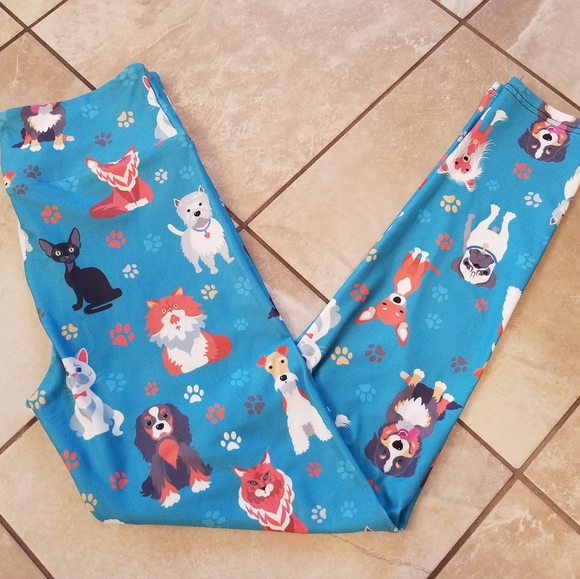 Multi-Breeds 4 Dog Cat Custom Leggings - Picture 3 of 3